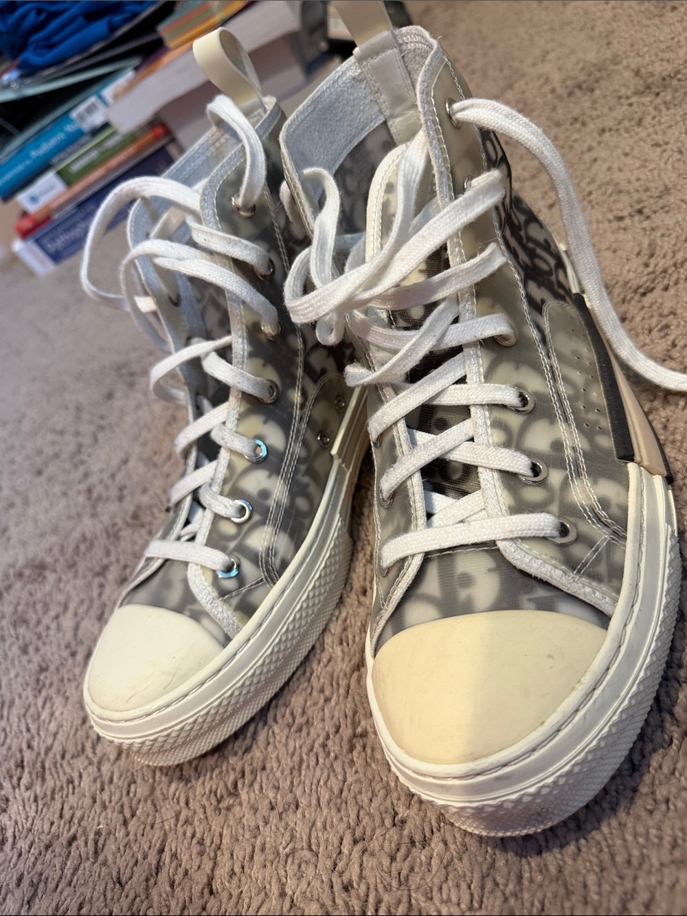 DIOR B23 HIGH-TOP SNEAKER SIZE 40